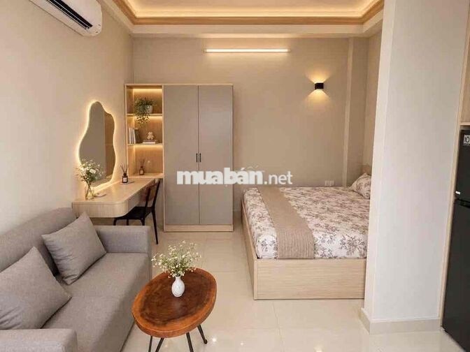 Phòng 35m2_ 1PN tách bếp và Studio_ Nhà mới 100%_ 58/27 Tân Cảng