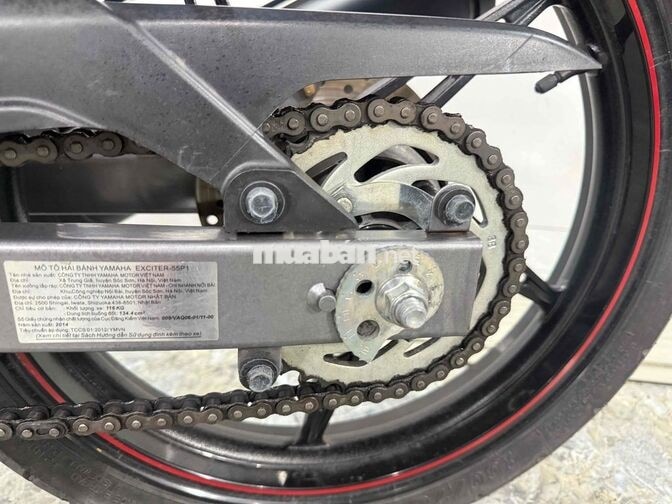 Yamaha Exciter 135 2014 Đỏ đen 7.000 km