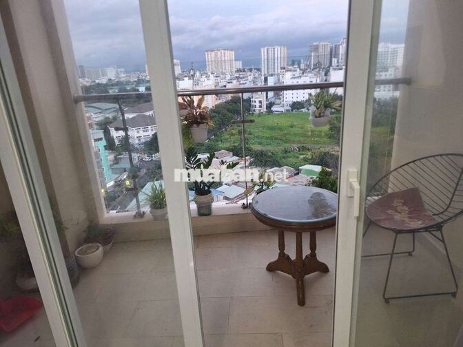 Cho thuê chung cư Vũng Tàu goldsea 2PN full nội thất căn góc 2 bancong