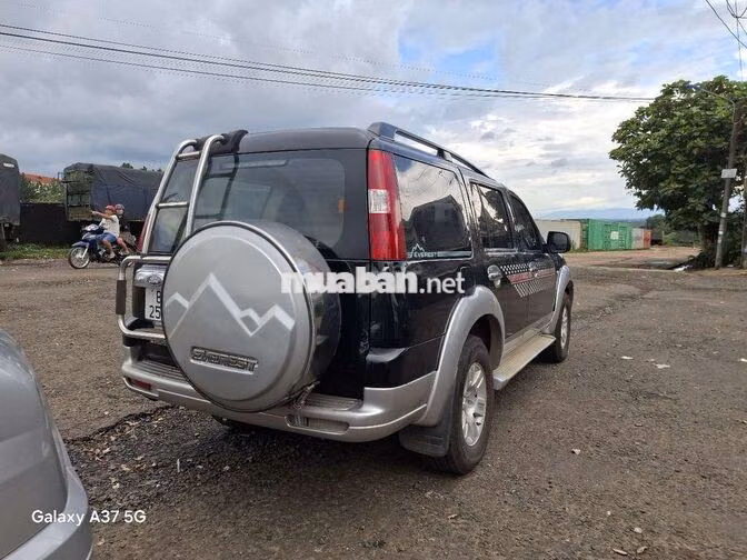 Ford Everest 2008 Tự động Dầu Đen