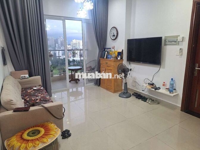 Cho thuê chung cư Vũng Tàu goldsea 2PN full nội thất căn góc 2 bancong