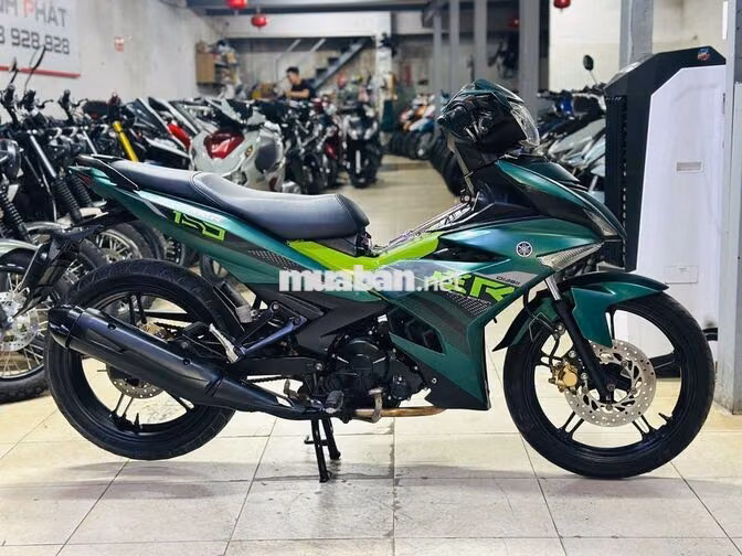 XE MÁY THỊNH PHÁT-EXCITER 150 XANH BỘ ĐỘI ZIN CHẤT
