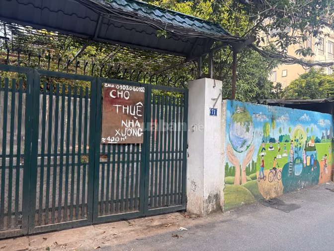 Cho thuê mặt bằng nhà xưởng phù hợp kinh doanh quán ăn,cfe kho hàng.
