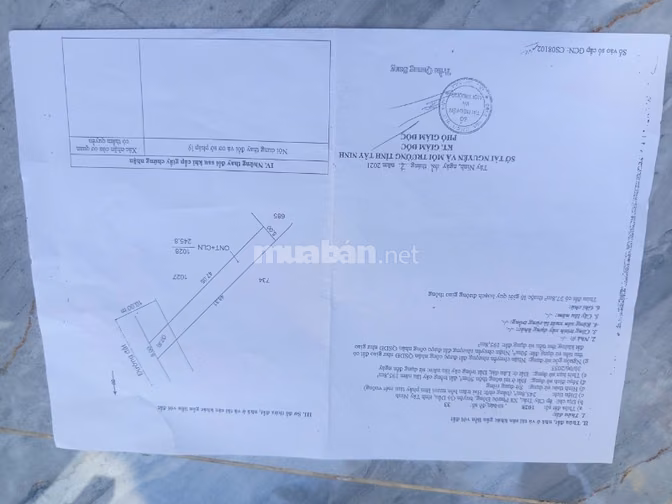 Nhà đường nhựa gần KCN Phước Đông. 1,4 tỷ TL 