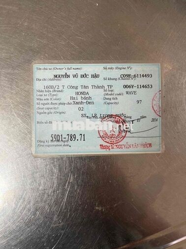 WAVE A 9 CHỦ CÓ HỖ TRỢ GÓP OĐ CÓ GL ĐỖI XE