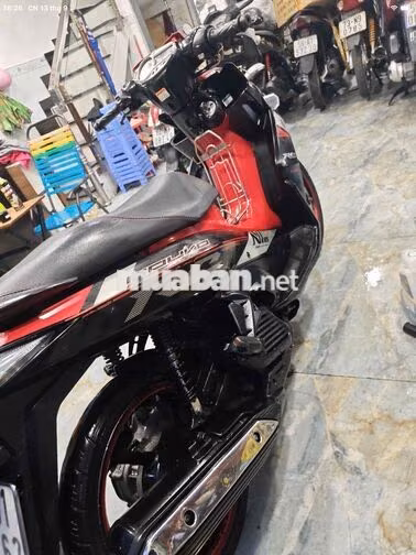 Yamaha Nouvo 6 đời 2014 Đỏ đen cho ae chạy Grap