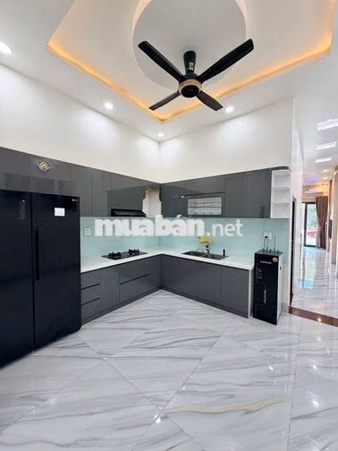 Nhà trệt lầu 3PN FULL NỘI THẤT Khu Biệt Thự Cồn Khương 12 triệu