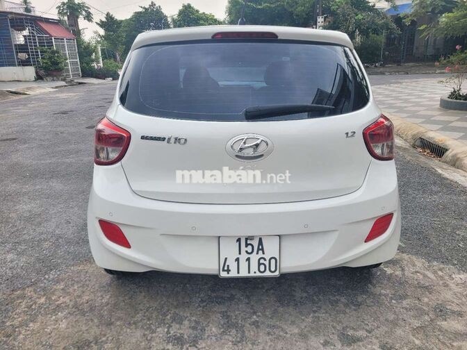 Hyundai i10 2015 1.2 AT Tự động Trắng Nhập khẩu