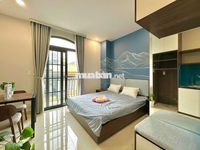 ❗CĂN HỘ STUDIO 2 BAN CÔNG THOÁNG- FULL NỘI THẤT CAO CẤP- KHU SÂN BAY