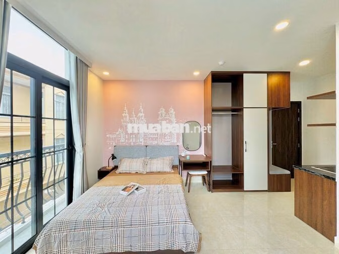 ❗CĂN HỘ STUDIO 2 BAN CÔNG THOÁNG- FULL NỘI THẤT CAO CẤP- KHU SÂN BAY