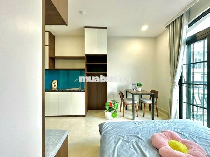❗CĂN HỘ STUDIO 2 BAN CÔNG THOÁNG- FULL NỘI THẤT CAO CẤP- KHU SÂN BAY