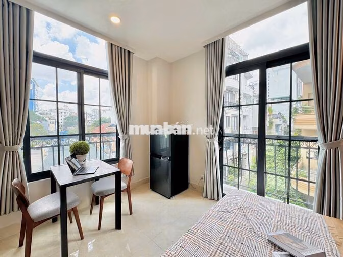 ❗CĂN HỘ STUDIO 2 BAN CÔNG THOÁNG- FULL NỘI THẤT CAO CẤP- KHU SÂN BAY