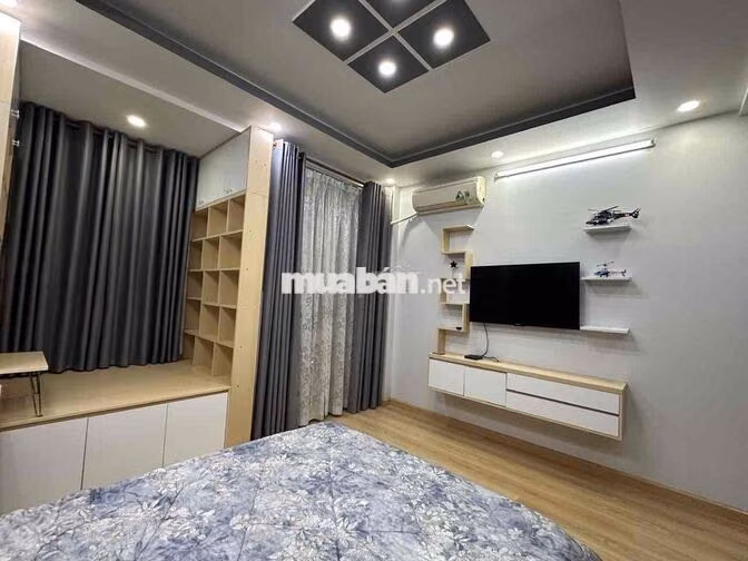 Cho thuê] NHÀ MẶT TIỀN LÊ NIỆM TÂN PHÚ - LỆCH TẦNG HIỆN ĐẠI - FULL NỘI