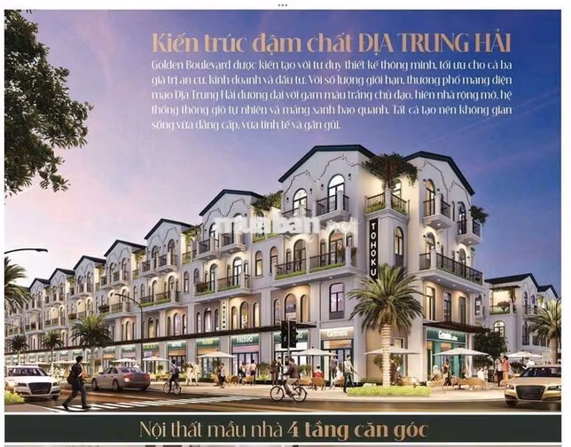CHỈ 4 TỶ SỞ HỮU NHÀ PHỐ PHIÊN BẢN GIỚI HẠN TẠI ĐẠI LỘ VÀNG LÊ LỢI