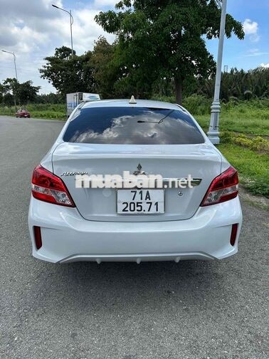 Mitsubishi Attrage 2022 Số sàn 66000 km Trắng