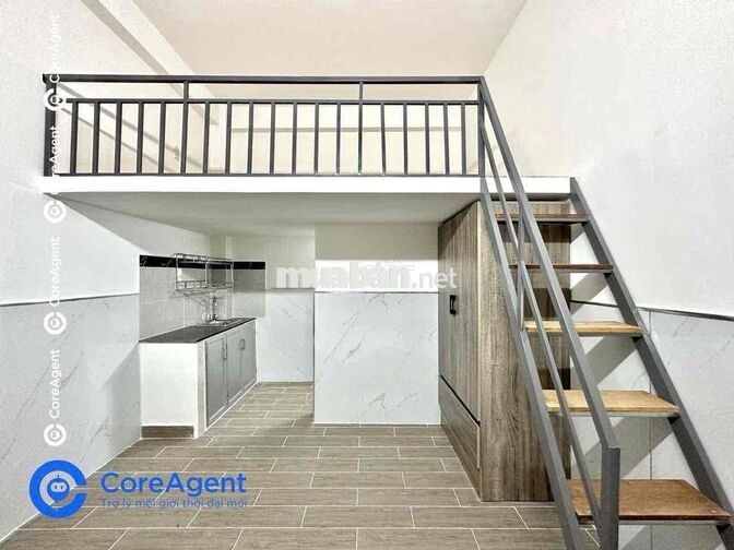 DUPLEX GÁC CAO SẴN MÁY LẠNH MỚI XÂY 100% NGAY VÀNH ĐAI TRONG - AEON BT