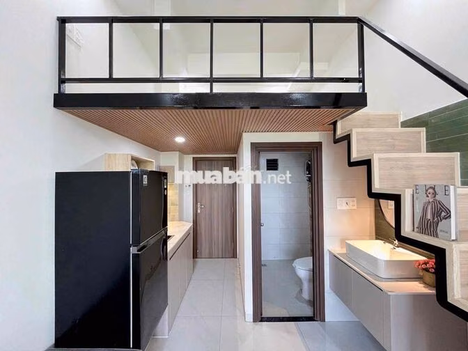 KHAI TRƯƠNG PHÒNG 2 GÁC, BAN CÔNG, MÁY GIẶT RIÊNG, THANG MÁY