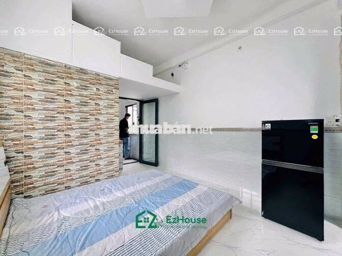 Cho thuê Studio Ban công full nội thất|Nước 20k/khối|Âu Dương Lân q8