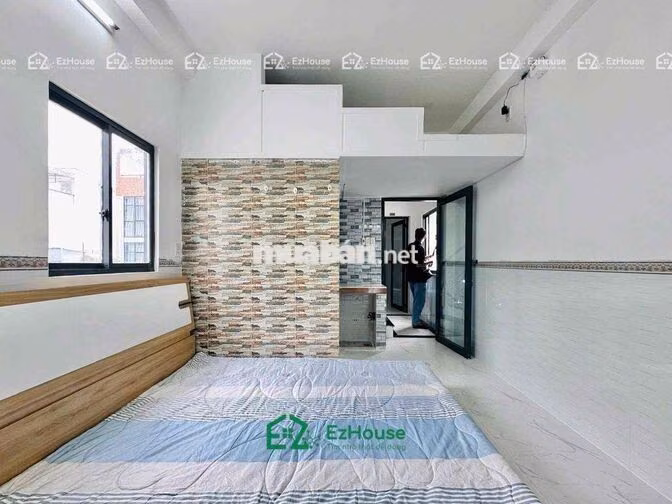 Cho thuê Studio Ban công full nội thất|Nước 20k/khối|Âu Dương Lân q8