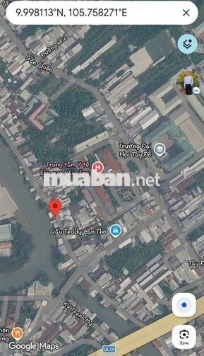 NỀN THỔ CƯ GIÁ RẺ GẦN TRƯỜNG ĐẠI HỌC TÂY ĐÔ, CÁI RĂNG, CẦN THƠ
