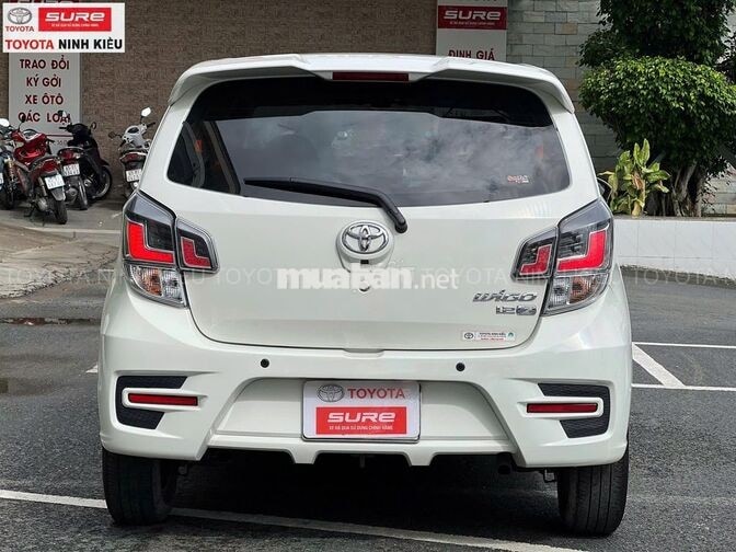 Toyota Wigo 1.2G 2021 Trắng 45.000 km