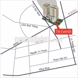 Cần cho thuê căn hộ The Everrich 1, Quận 11, 161m2, 3PN, full NT đẹp