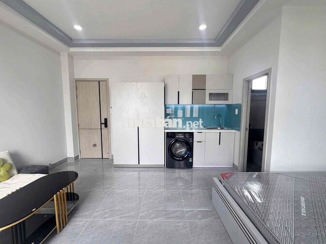 CĂN STUDIO FULL NỘI THẤT BANCOL SIÊU THOÁNG SÁNG NGAY HUỲNH VĂN NGHỆ