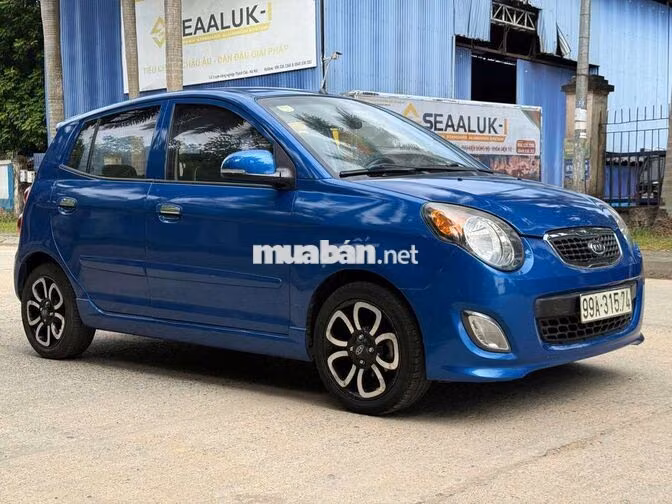 Kia Morning SLX 2009 Xanh Tự động nhập Hàn