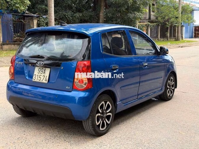 Kia Morning SLX 2009 Xanh Tự động nhập Hàn