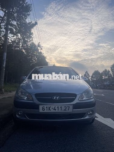 Hyundai Getz 2010 Số sàn Bạc 140.000 km