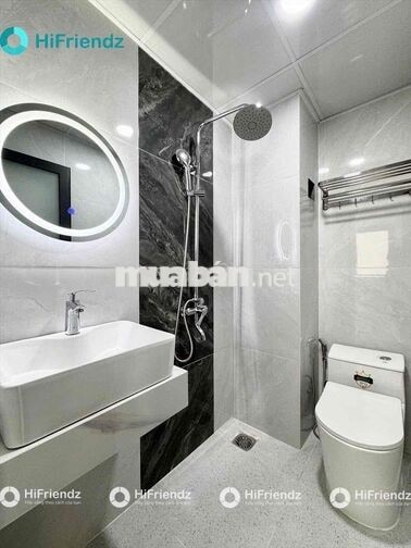 Cho thuê căn hộ 2PN rộng 40m2 mới xây ngay trục Quang Trung Gò Vấp