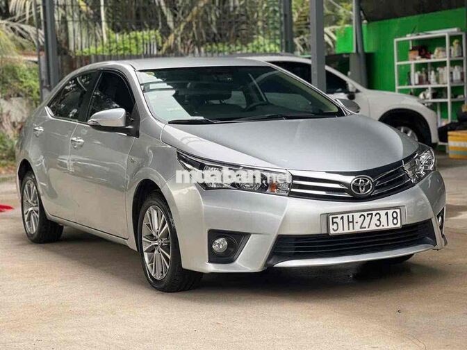 Toyota Altis 1.8G 2015 88.000km Bạc