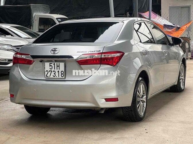 Toyota Altis 1.8G 2015 88.000km Bạc