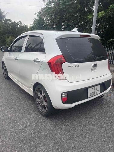 Kia Morning 2012 Tự động Trắng Có cửa sổ trời