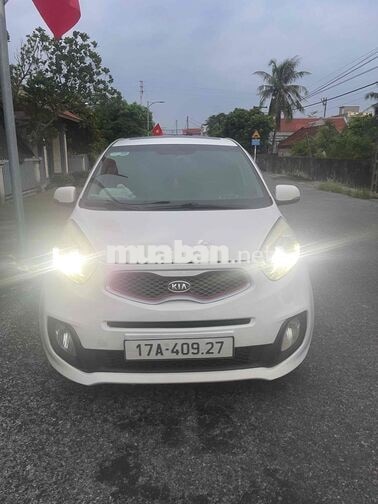 Kia Morning 2012 Tự động Trắng Có cửa sổ trời