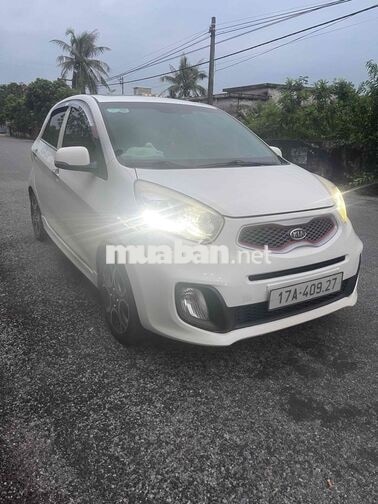 Kia Morning 2012 Tự động Trắng Có cửa sổ trời