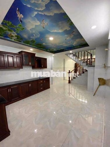NHÀ [ 4 x 14] 1 lửng 1 lầu ( 3PN,3WC) ,hem 5m cụt,KHU LÔ TƯ