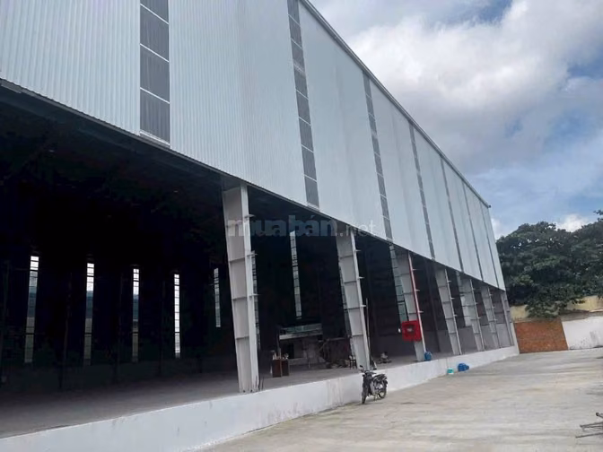 Kho xưởng mái cao 15m đường Hoà Bình