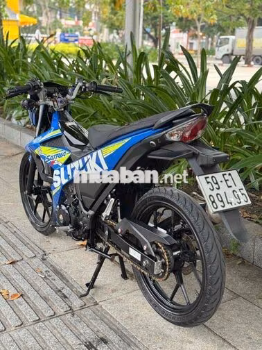 Satria 150 Fi 2019 Xanh đen Indonesia bstp 9chủ