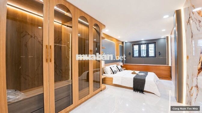 Nhà hẻm ô tô Thống Nhất Gò Vấp, 34m², 4 tầng, 3PN, gara, giá 5.98 tỷ
