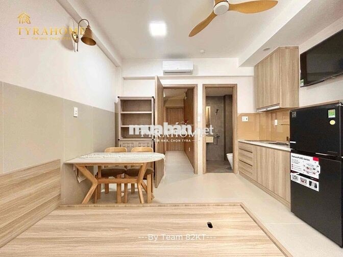 Studio - Nguyễn Bỉnh Khiêm - Máy giặt sấy riêng, bếp từ, hút mùi,…