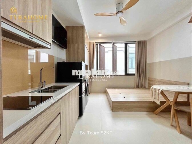 Studio - Nguyễn Bỉnh Khiêm - Máy giặt sấy riêng, bếp từ, hút mùi,…
