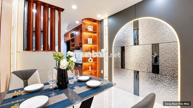 Nhà hẻm ô tô Thống Nhất Gò Vấp, 34m², 4 tầng, 3PN, gara, giá 5.98 tỷ