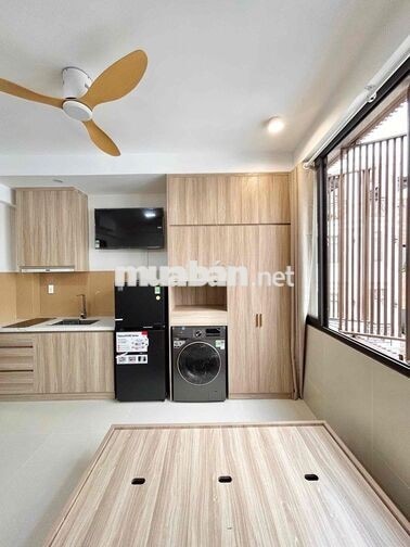 Studio - Nguyễn Bỉnh Khiêm - Máy giặt sấy riêng, bếp từ, hút mùi,…