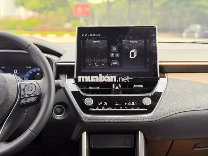 Toyota Corolla Cross HEV 2025 Trắng Hybrid