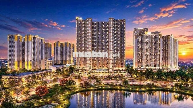 Bán căn hộ sân vườn Bcons Aria 2PN 52-67m2 gần Ga Metro Suối Tiên