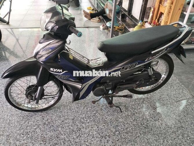 SYM Elegant 50cc Đen, Xanh Xe số
