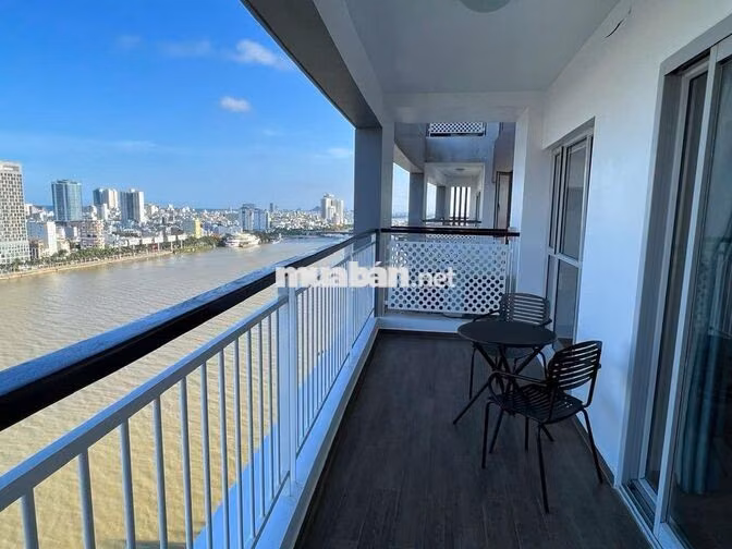 Hàng hiếm Indochina 2PN view trực diện sông Hàn, tầng cao. Sổ lâu dài