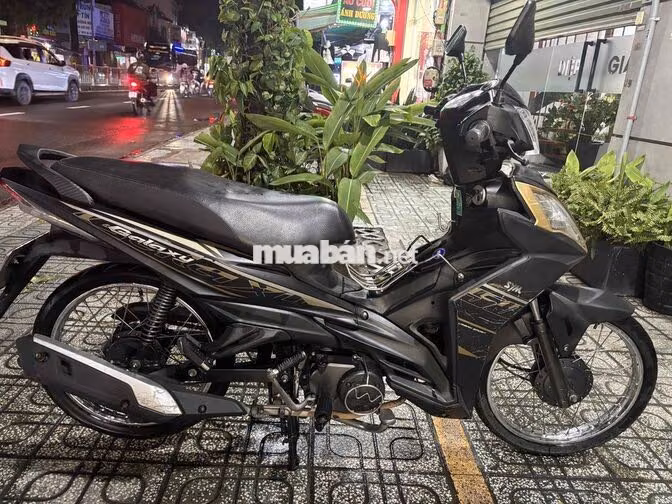 SYM Galaxy 50 Đen Vàng 47000 km