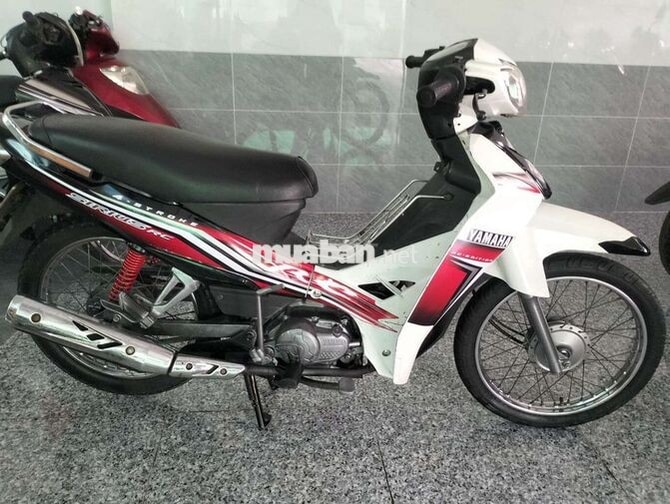 Yamaha Sirius RC Trắng đỏ Xe số